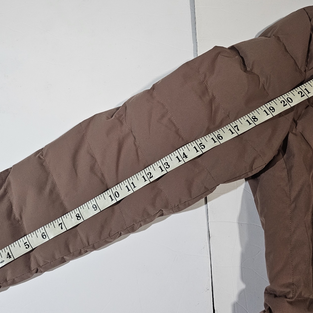 NWT 32° Degrees Heat Womens Cognac Puffer Size M - Picture 10 of 13
